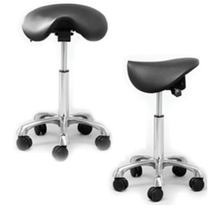 English Style Saddle Ergonomic Stool - Decrease Pain and Fatigue - Sit Healthier