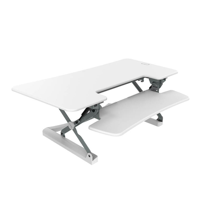 Ergonomic Desk 48″ | Adjustable Sit-Stand Converter Riser - Sit Healthier