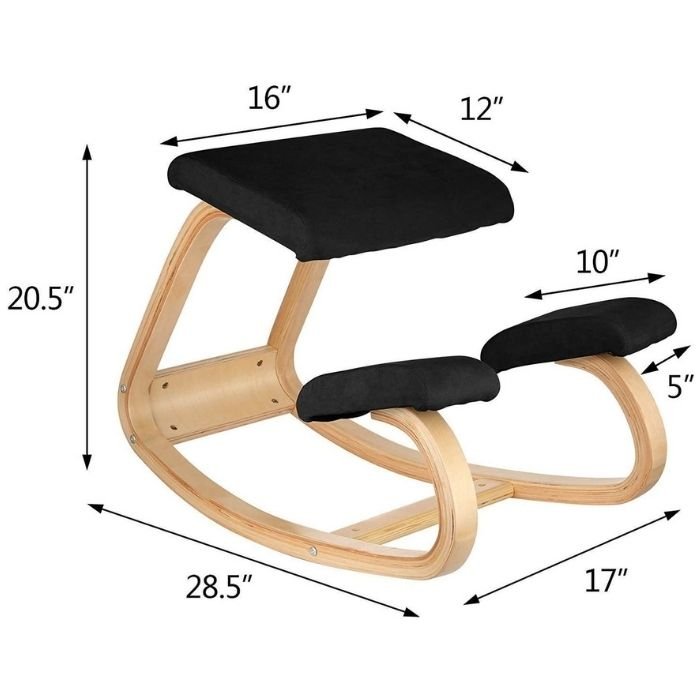 Ergonomic Kneeling Chair for Better Posture for Home and Office - Sit Healthier