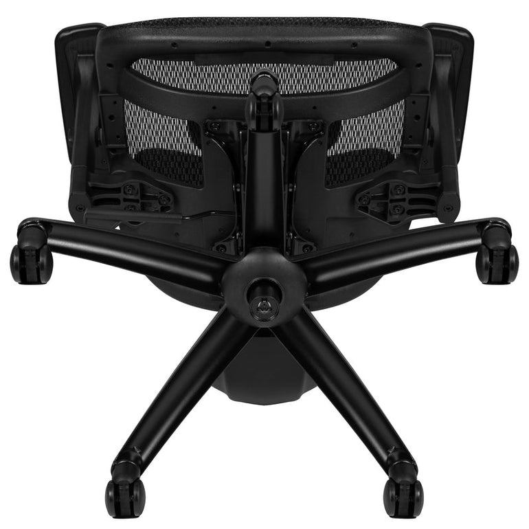Ergonomic Mesh Office Chair with 2-to-1 Synchro-Tilt, Adjustable Headrest, Lumbar Support, and Adjustable Pivot Arms in Black - Sit Healthier