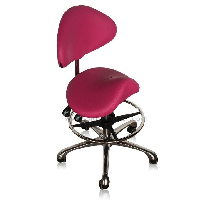 Ergonomic Saddle Seat for Medical & Dental Use - Sit Healthier