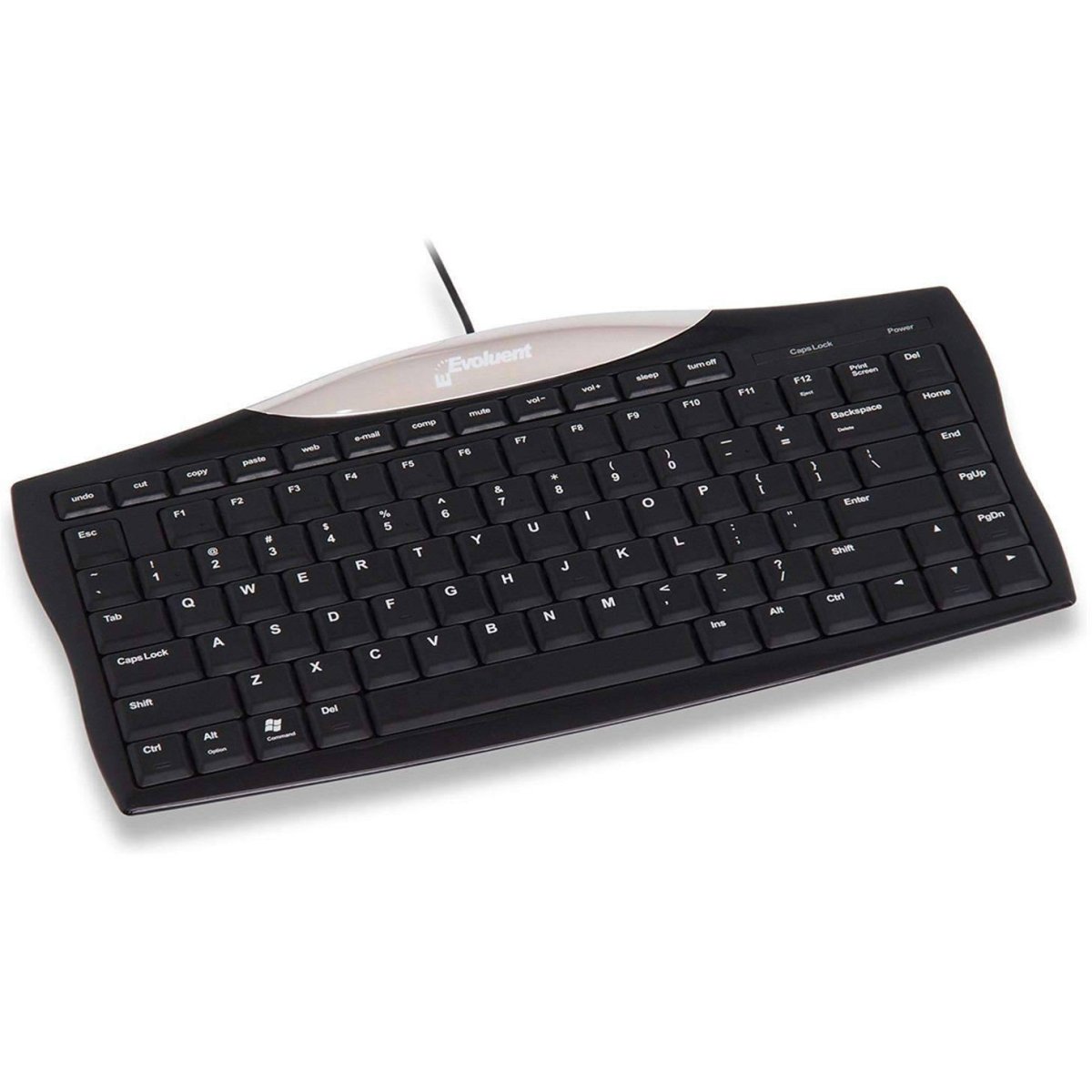Evoluent Essentials Full Featured Compact Keyboard - Wired; EKB - Sit Healthier