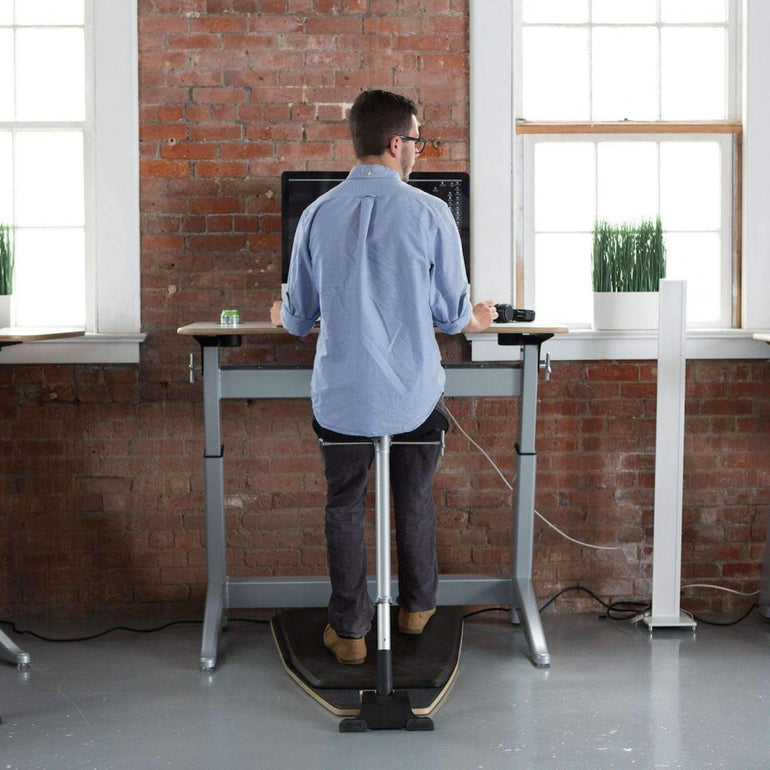 Focal Upright Locus Seat, FLT-1000-AA-BB; Ergonomic Standing Desk Chair - Sit Healthier