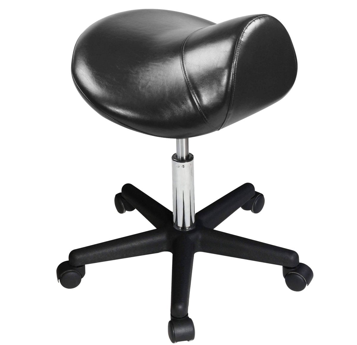 Hydraulic Ergonomic Swivel Saddle Stool or Chair - Sit Healthier
