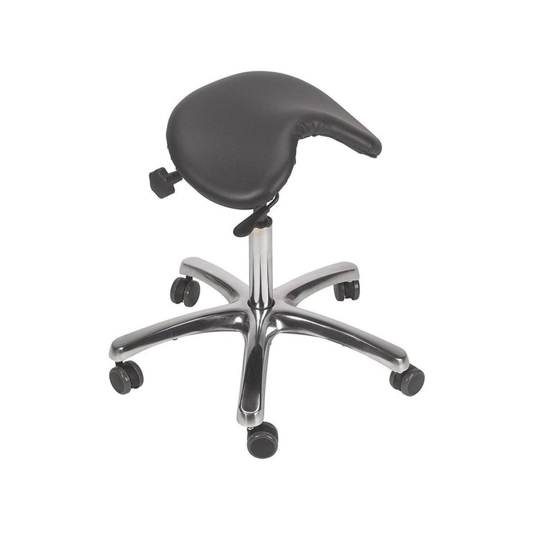 Jobri BetterPosture Ergonomic Saddle Chair for Office and Medical (RED) - Sit Healthier