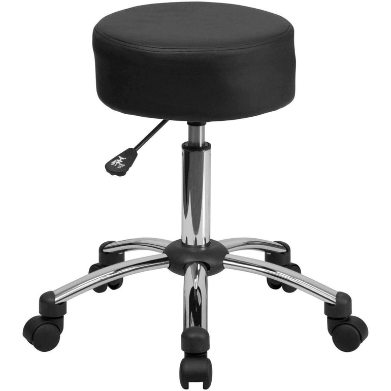 Medical Ergonomic Stool with Chrome Base - Sit Healthier