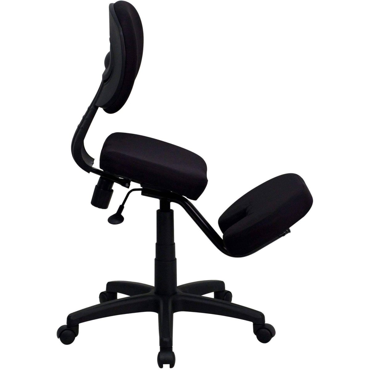 Mobile Ergonomic Kneeling Posture Task Chair with Back - Sit Healthier