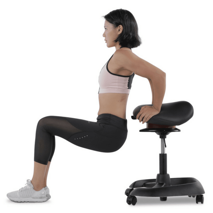 Multifunctional Saddle Stool for Work, Meditation, and Core Exercise - Sit Healthier