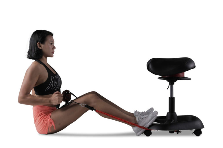 Multifunctional Saddle Stool for Work, Meditation, and Core Exercise - Sit Healthier