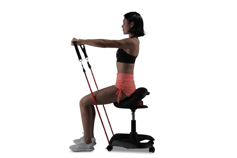 Multifunctional Saddle Stool for Work, Meditation, and Core Exercise - Sit Healthier