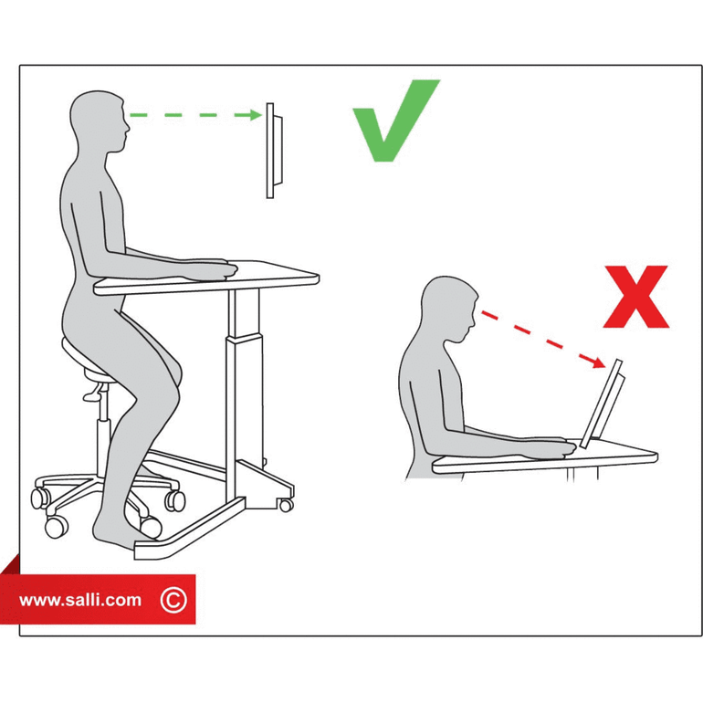 Salli Light Swing Ergonomic Saddle Chair | SitHealthier.com