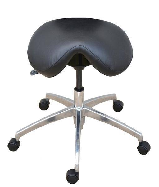 Professional Premium Quality Saddle Chair with Low Backrest by SomaErgo - Sit Healthier