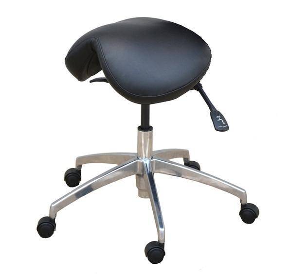 Professional Premium Quality Saddle Chair with Low Backrest by SomaErgo - Sit Healthier