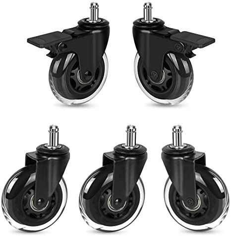 Rollerblade Wheels 3" Inline Lockable - Set of 5 | SitHealthier - Sit Healthier