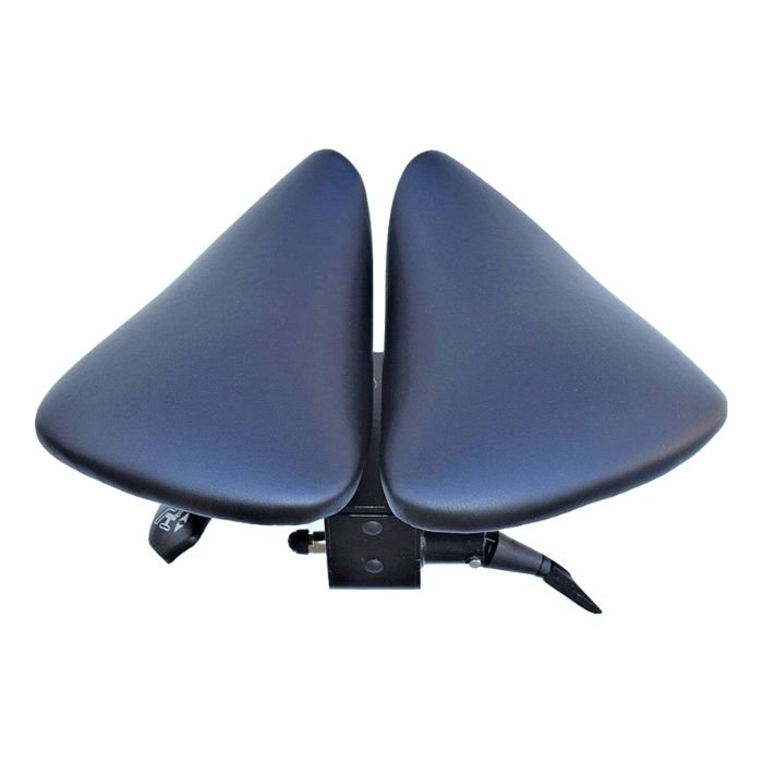 Saddle Style Split Seat Ergonomic Saddle Chair or Stool - ORANGE - Sit Healthier