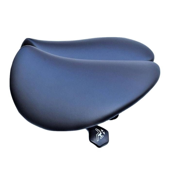 Saddle Style Split Seat Ergonomic Saddle Chair or Stool - ORANGE - Sit Healthier