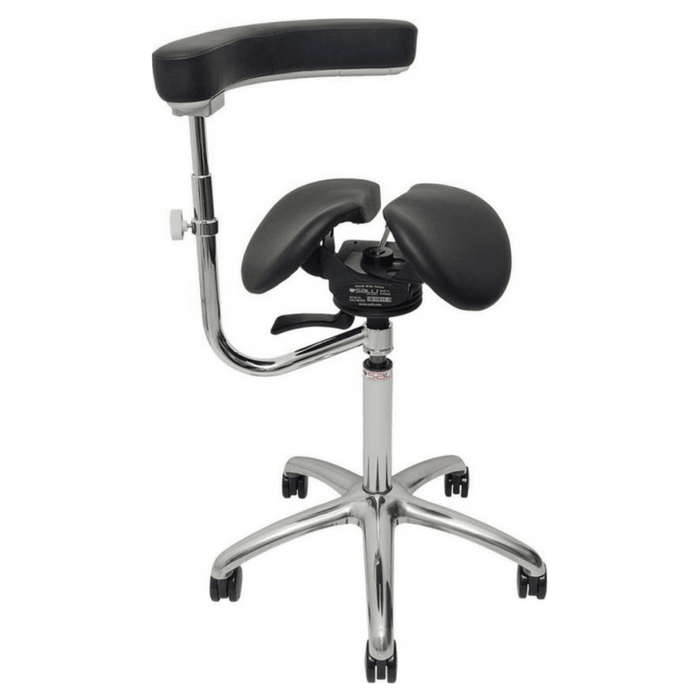 Salli AllRound-SwingFit Saddle Chair for Dentist and Dental Hygienist - Sit Healthier