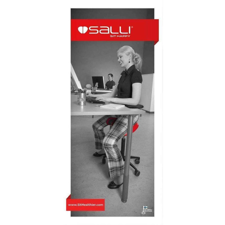 Salli Classic Ergonomic Saddle Chair or Stool - Sit Healthier