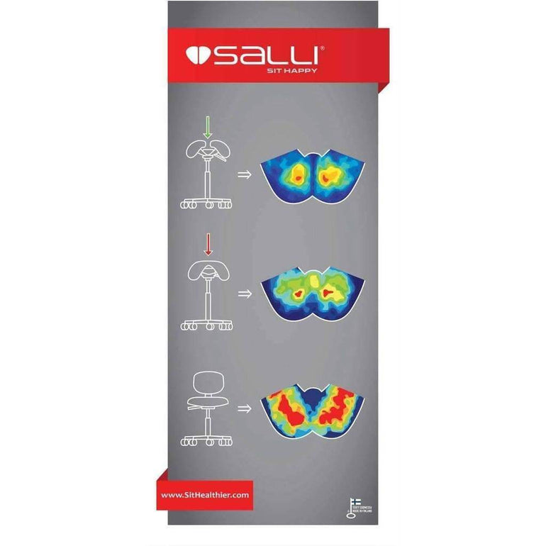 Salli Light Tilt Ergonomic Medical Chair or Stool - Sit Healthier