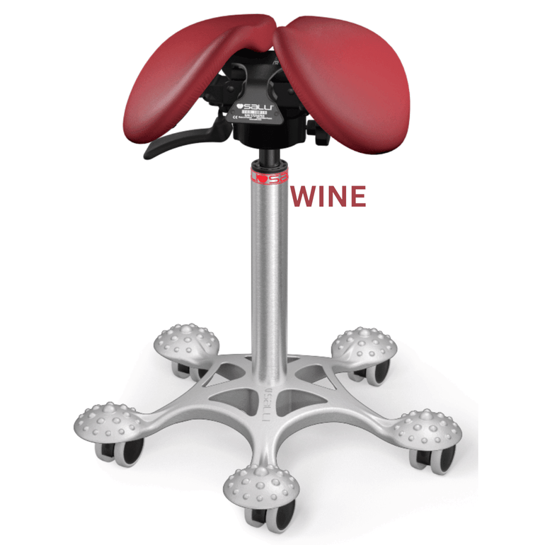 Salli MultiAdjuster Saddle Chair with Adjustable Seat Width - Sit Healthier