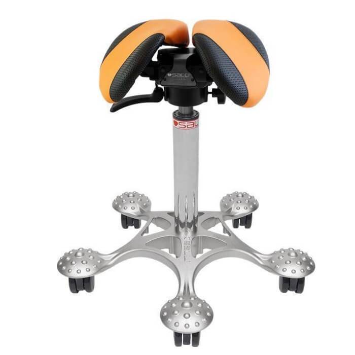 Salli SMALL-SwingFit Narrower Ergonomic Saddle Chair or Stool - Sit Healthier