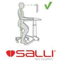 Salli SwingFit Care Ergonomic Saddle Medical or Office Chair - Sit Healthier
