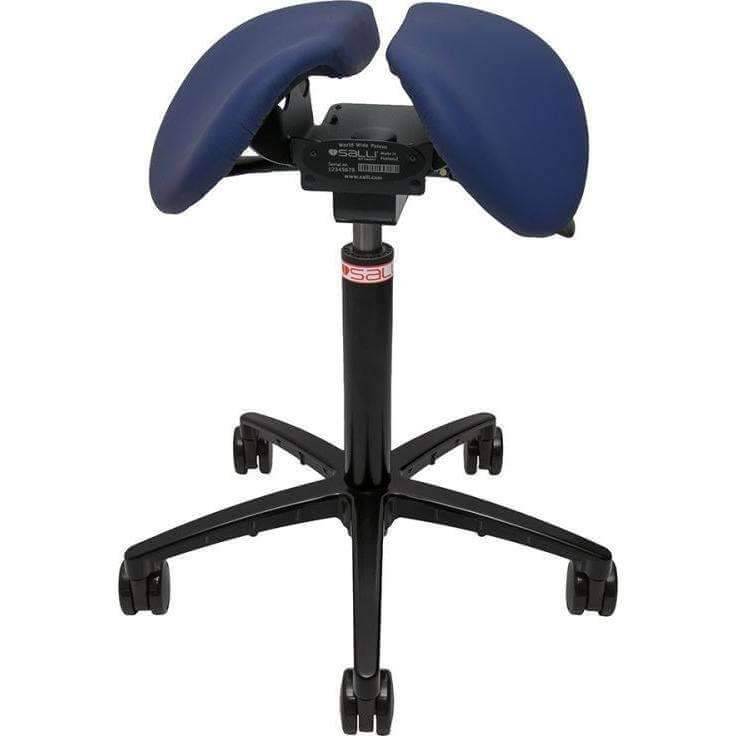 Salli Twin Ergonomic Two Part Saddle Chair or Stool - Sit Healthier