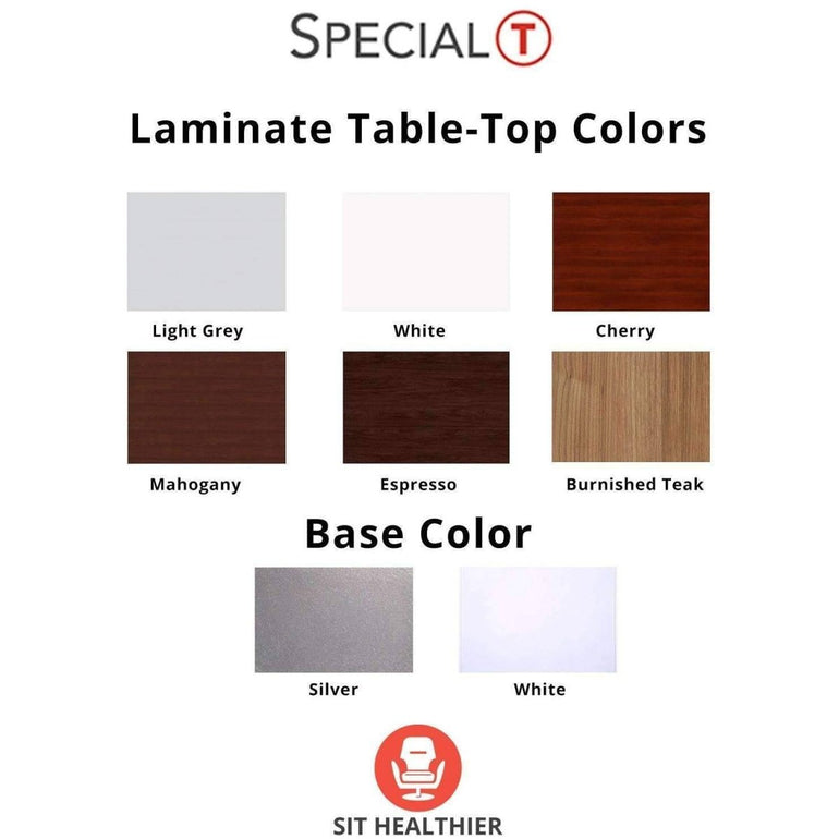 Special T ValuLift Basic Sit/Stand Height Adjustable Desk/Workstation - Sit Healthier