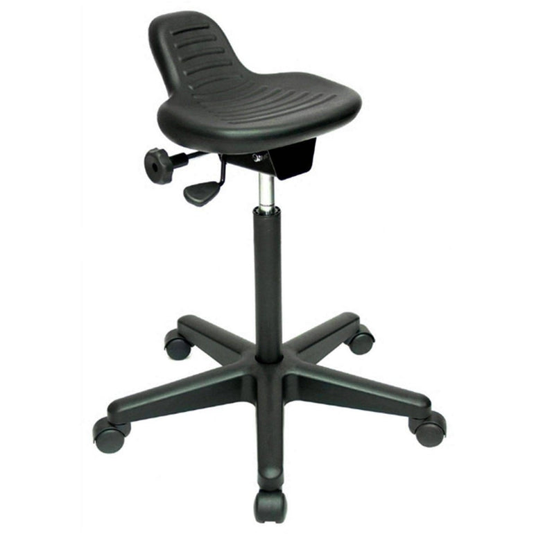 Werk AX Sit Stand Ergonomic Stool by Jobri; BP1470BK - Sit Healthier