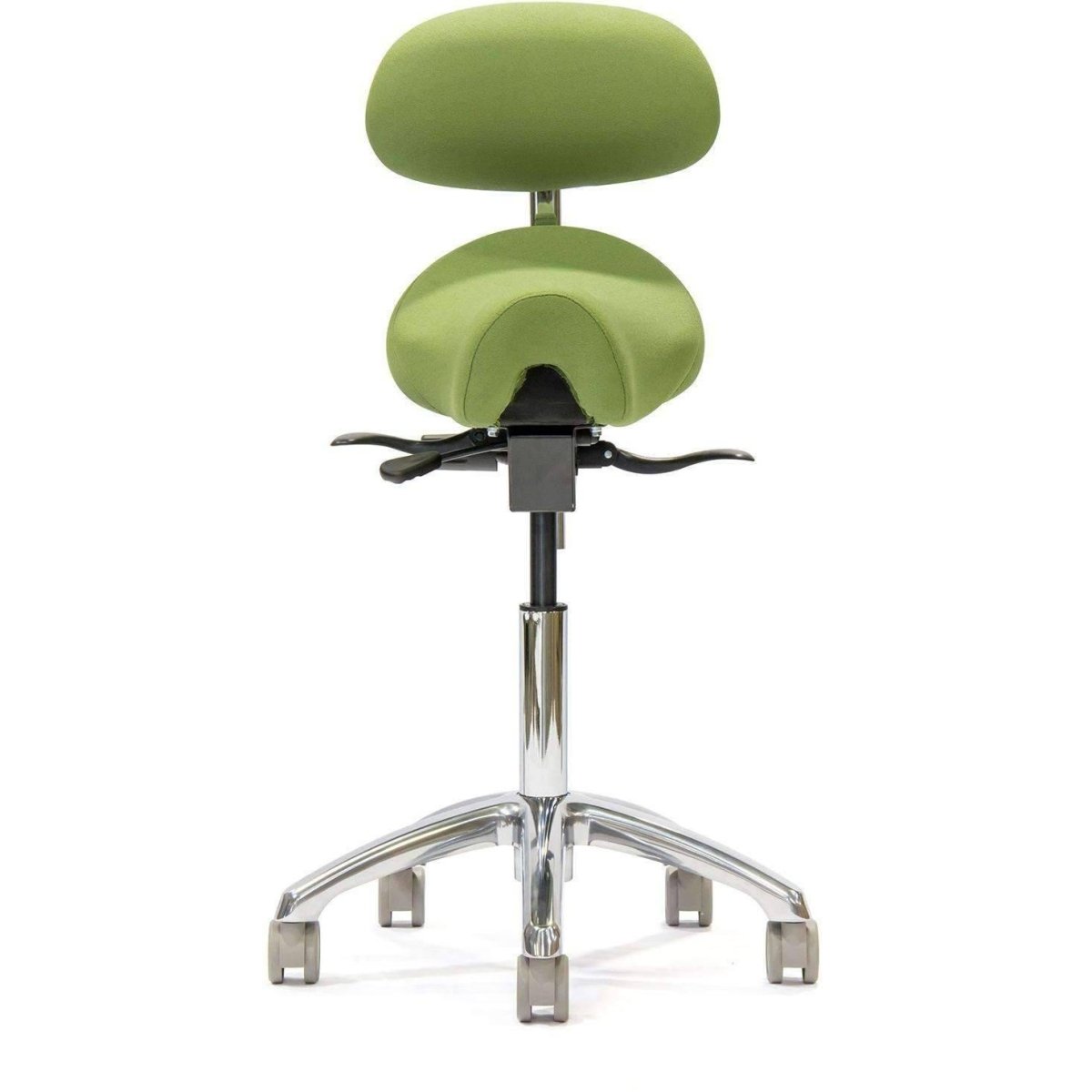 Western Saddle Seat Chair with Lumbar Back - Sit Healthier